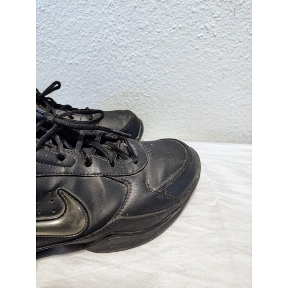 NIKE Air Court Men's Size 12 Leader Low Black Leather 429717-003 Walking Shoes - Picture 13 of 16